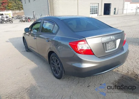 2012 Honda Civic Ex from USA, damaged, VIN 2HGFB2F89CH573297